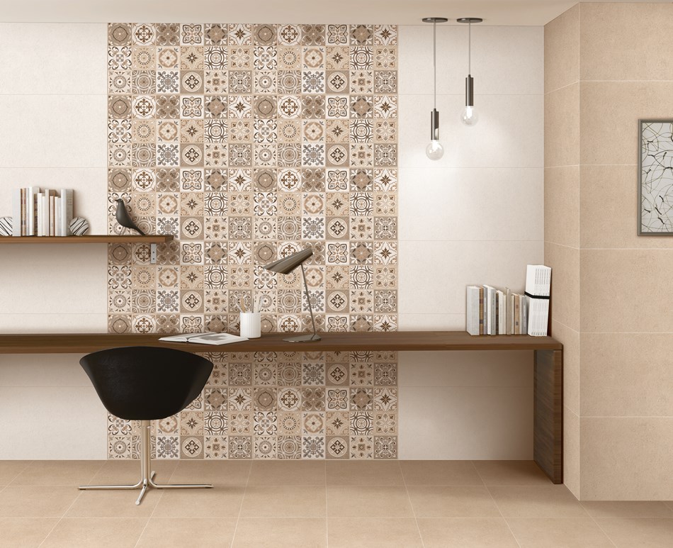 Bathroom Wall Tiles - Digital Wall Tiles - nile lt + dk + hl By Icon®  Group123