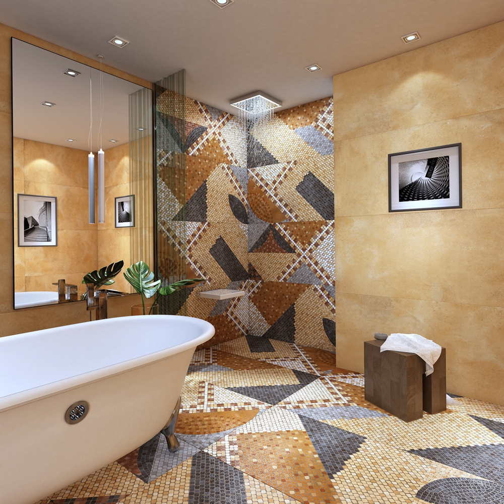 Wall & Decor - Tile Manufacturer - canvas gold decor By Icon® Group