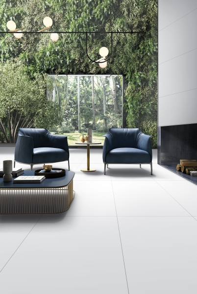 Full Body Porcelain Tiles Full Body plain bianco matt