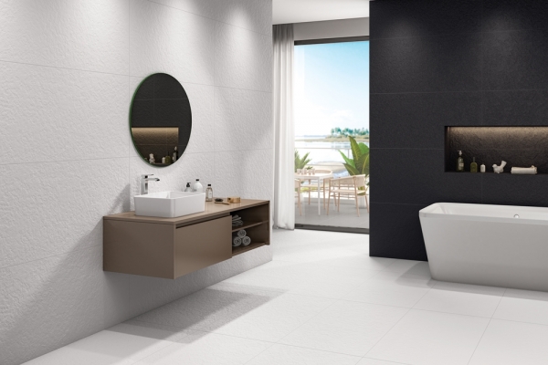 Full Body Porcelain Tiles Full Body rock natural bianco matt