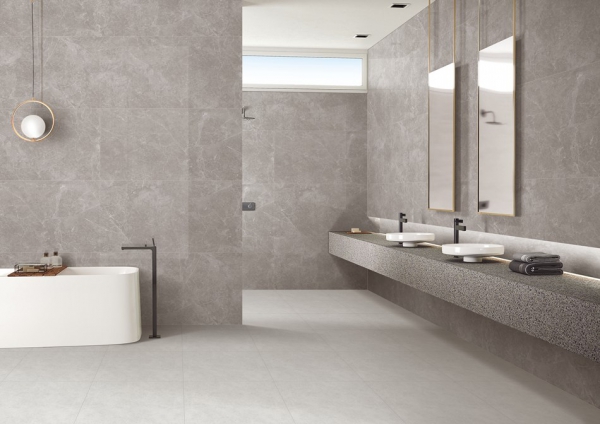 Full Body Technical Porcelain Tiles Concrete Look imperia gris grande + pietra dove