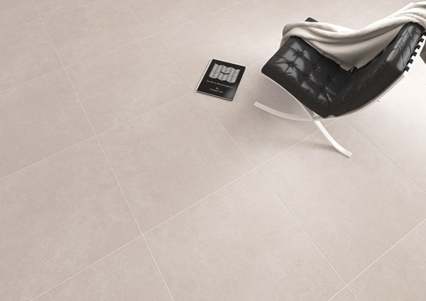 Glazed Porcelain Tiles Concrete Look carmel sand