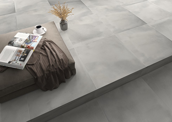 Glazed Porcelain Tiles Concrete Look cloud fumes