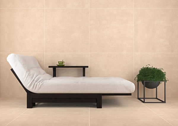 Glazed Porcelain Tiles Concrete Look rio beige