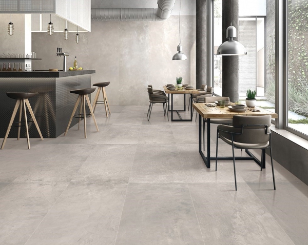 Glazed Porcelain Tiles Concrete Look rome cemento royal