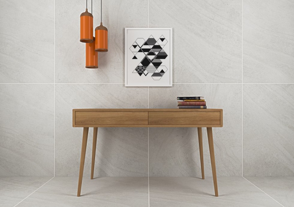 Glazed Porcelain Tiles Concrete Look sabbia binaco