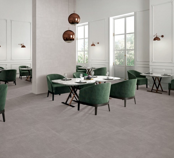 Glazed Porcelain Tiles Marble Look avila grey & avila nero