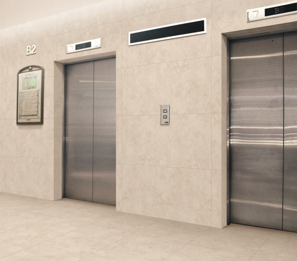 Glazed Porcelain Tiles Marble Look costa crema royal