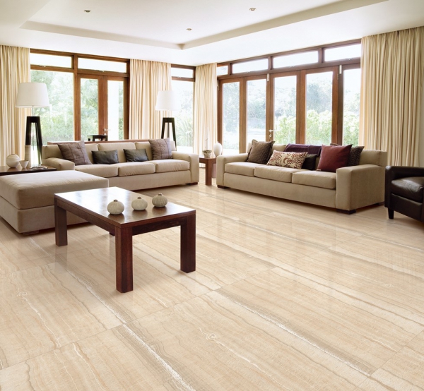 Glazed Porcelain Tiles Marble Look crystal onyx crema