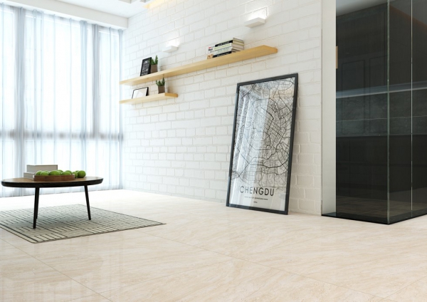 Glazed Porcelain Tiles Marble Look dino natural