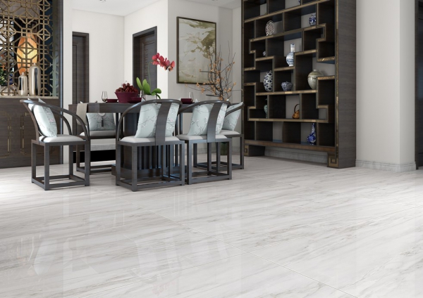 Glazed Porcelain Tiles Marble Look dolomite snow grande