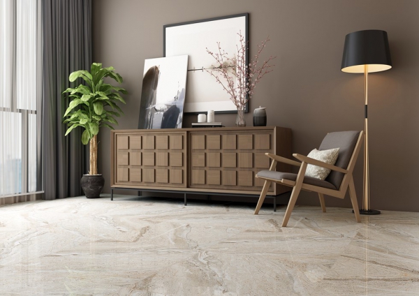 Glazed Porcelain Tiles Marble Look dyna pearl