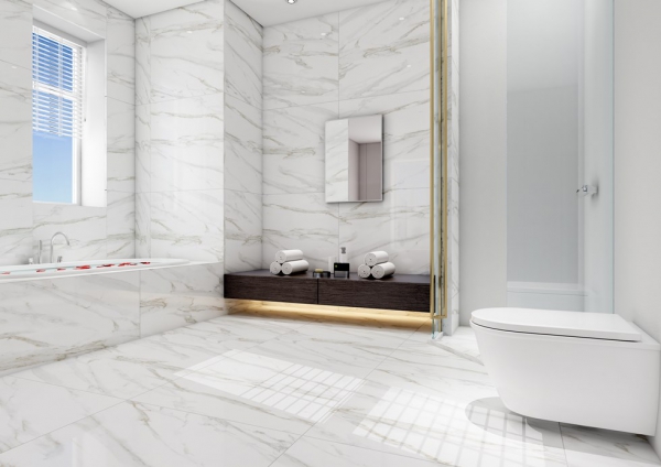 Glazed Porcelain Tiles Marble Look elder binaco