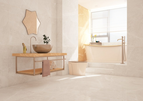 Glazed Porcelain Tiles Marble Look jerico