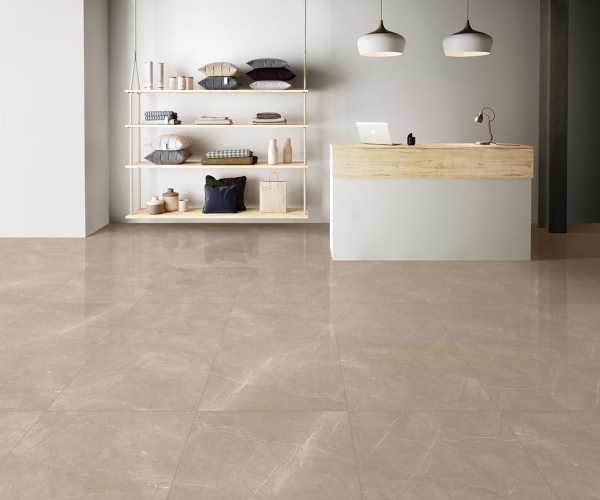 Glazed Porcelain Tiles Marble Look oslo ash grande