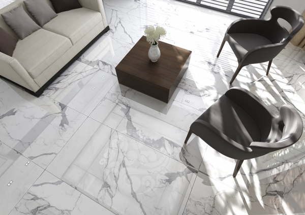 Glazed Porcelain Tiles Marble Look satuario royal grande
