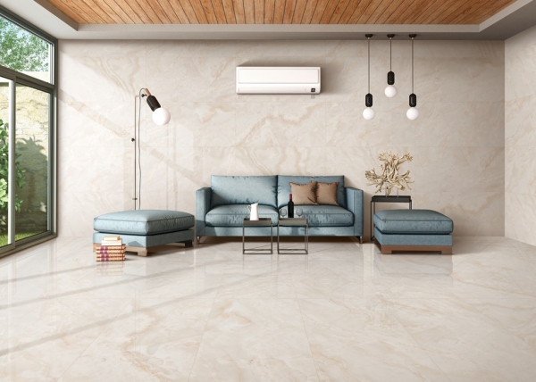 Glazed Porcelain Tiles Marble Look superb onyx crema grande
