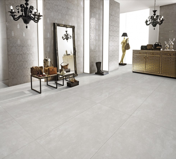 Glazed Porcelain Tiles Marble Look sydney light grey grande