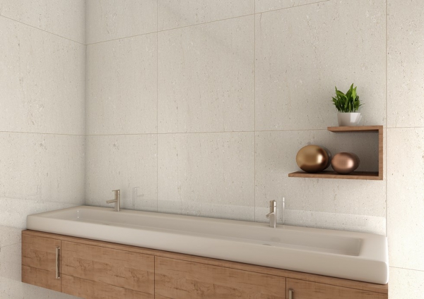 Glazed Porcelain Tiles Marble Look travertine natural