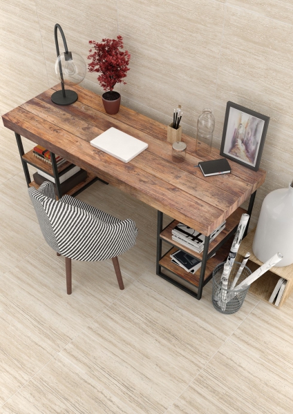 Glazed Porcelain Tiles Marble Look turin beige