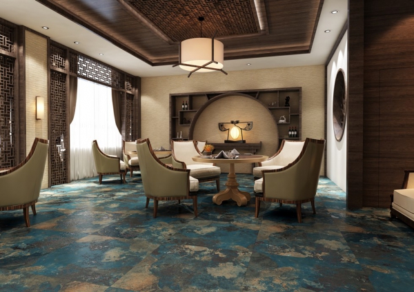 Glazed Porcelain Tiles Metal Look volcano zad