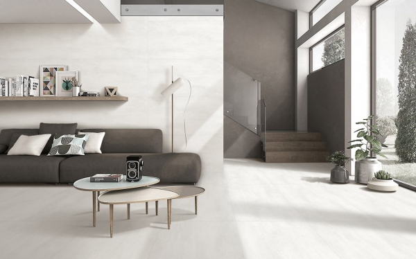 Glazed Porcelain Tiles Stone Look dazzle toronto bianco grande