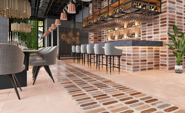 Glazed Porcelain Tiles Wall & Decor canvas rose and decor