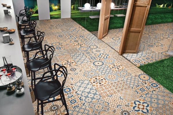 Glazed Porcelain Tiles Wall & Decor moroccan giallo glitter