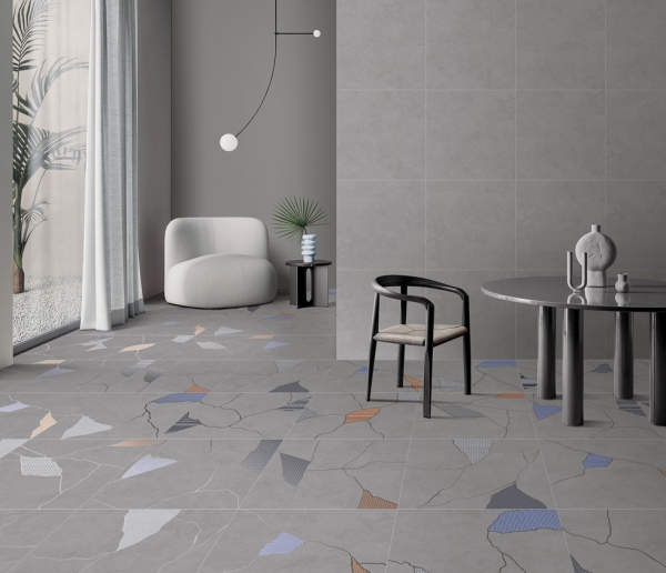 Glazed Porcelain Tiles Wall & Decor tokyo silver arte and elementi silver