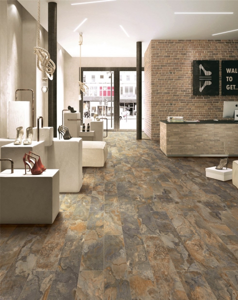 Glazed Porcelain Tiles Wood Look 2301