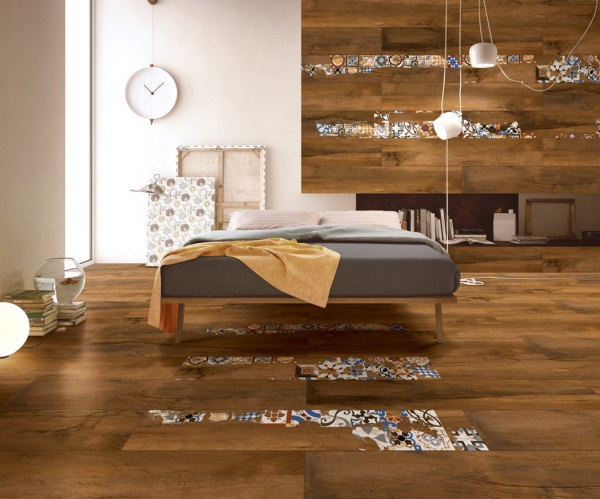 Glazed Porcelain Tiles Wood Look 4201