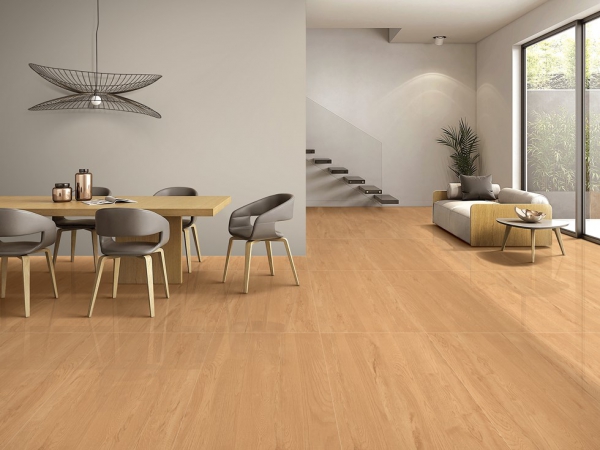 Glazed Porcelain Tiles Wood Look chestnut gold grande