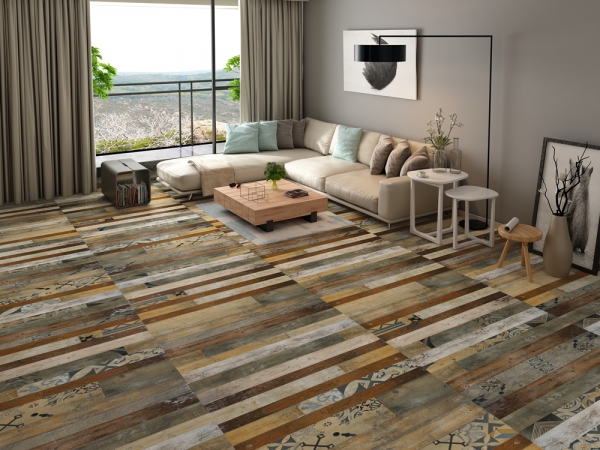 Glazed Porcelain Tiles Wood Look enigma wood grande