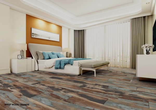Glazed Porcelain Tiles Wood Look roof wood grande